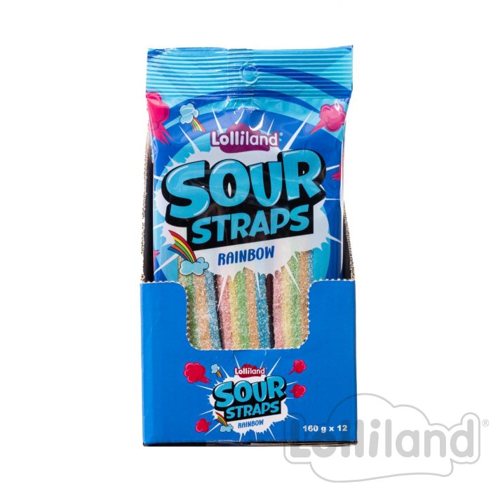Sour Straps Rainbow 160G