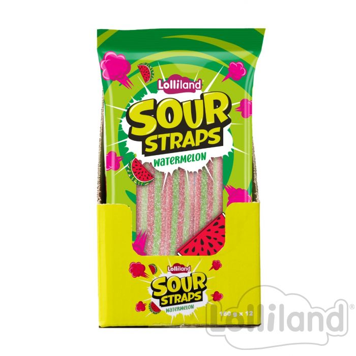 Sour Straps Watermelon 160G