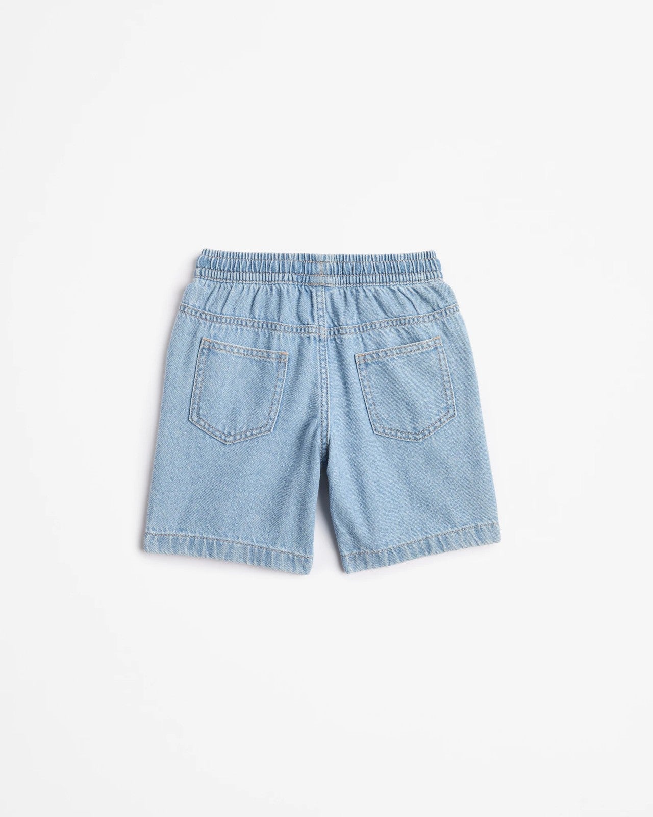 Denim Pull On Volley Shorts