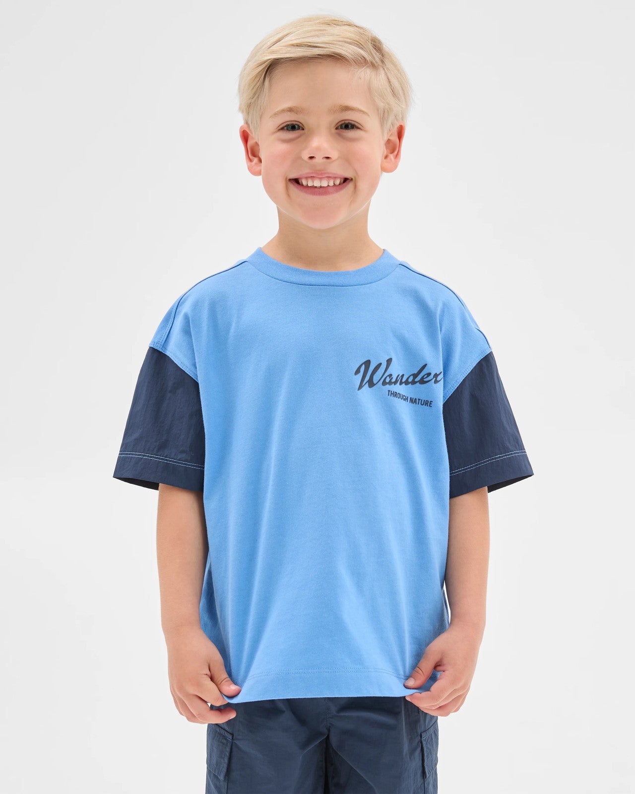 Australian Cotton and Nylon Blend Oversized T-shirt