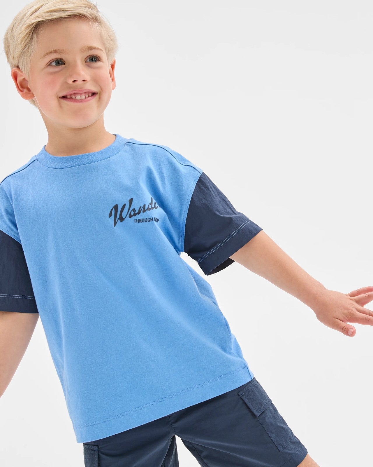 Australian Cotton and Nylon Blend Oversized T-shirt