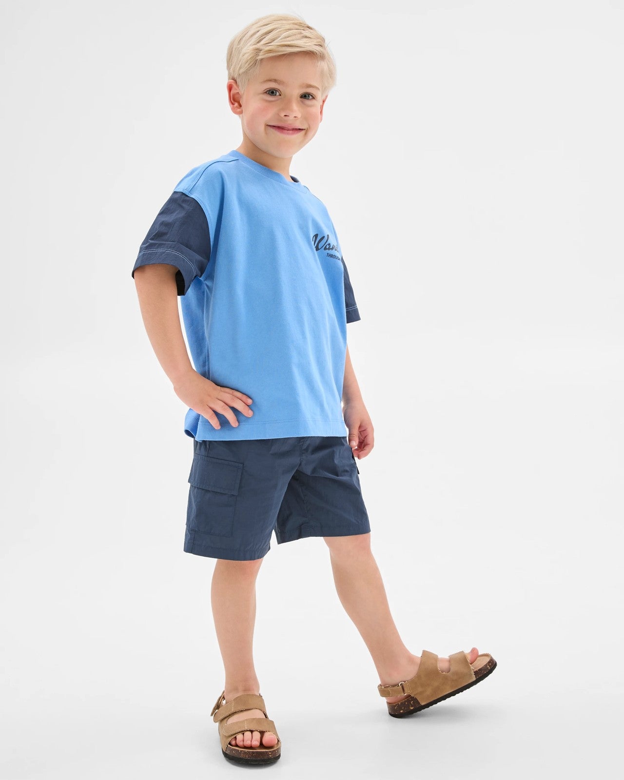 Australian Cotton and Nylon Blend Oversized T-shirt