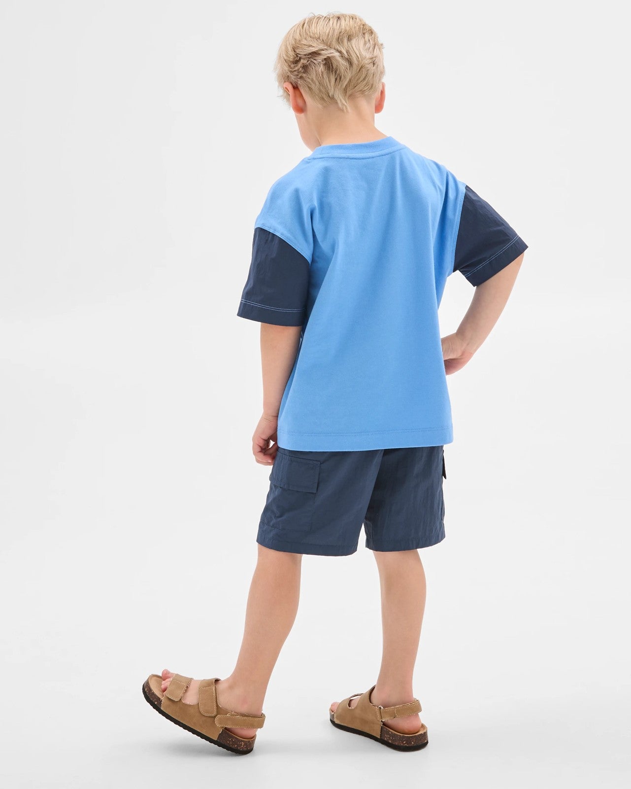 Australian Cotton and Nylon Blend Oversized T-shirt