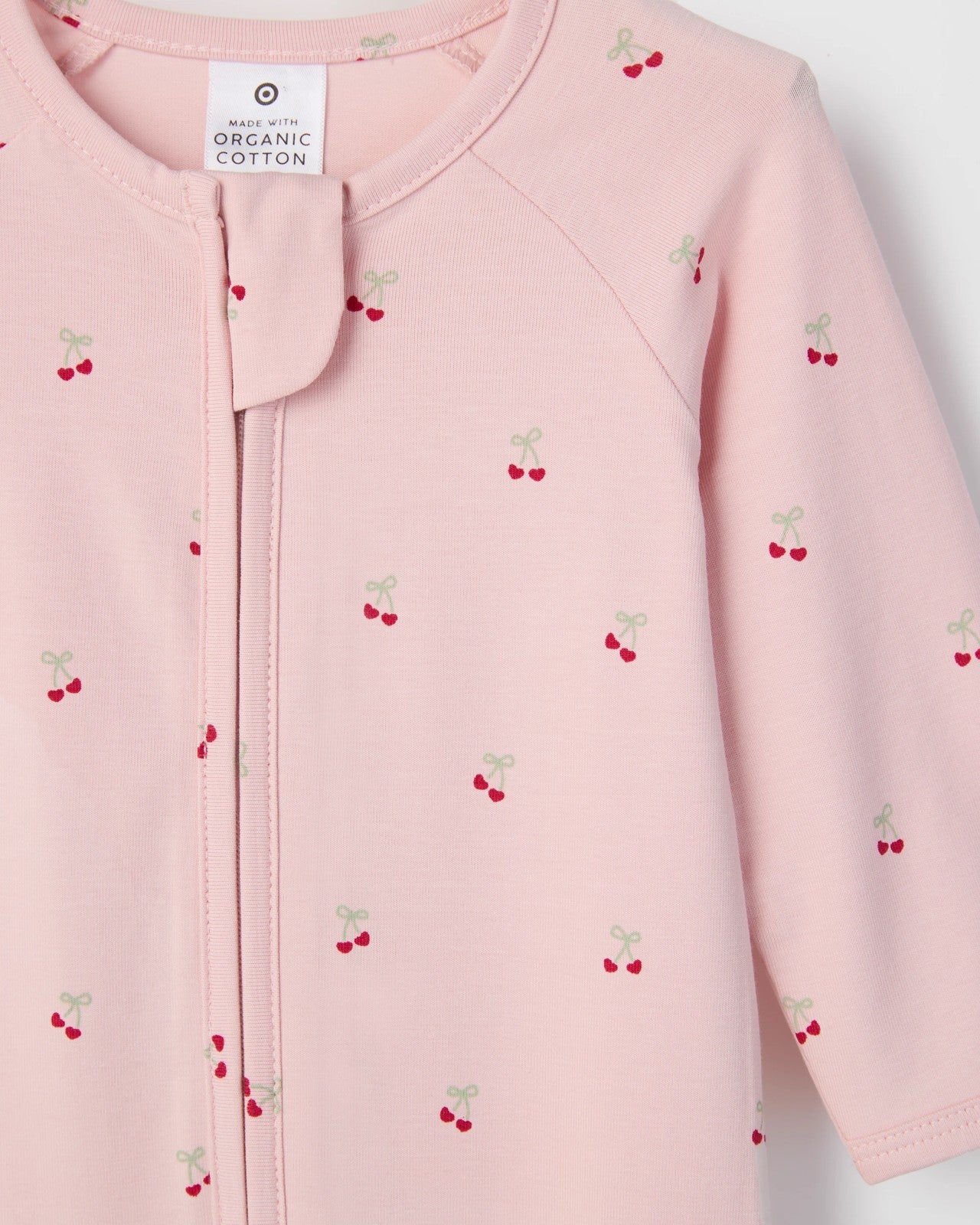 Baby Organic Cotton Print Zip Coverall