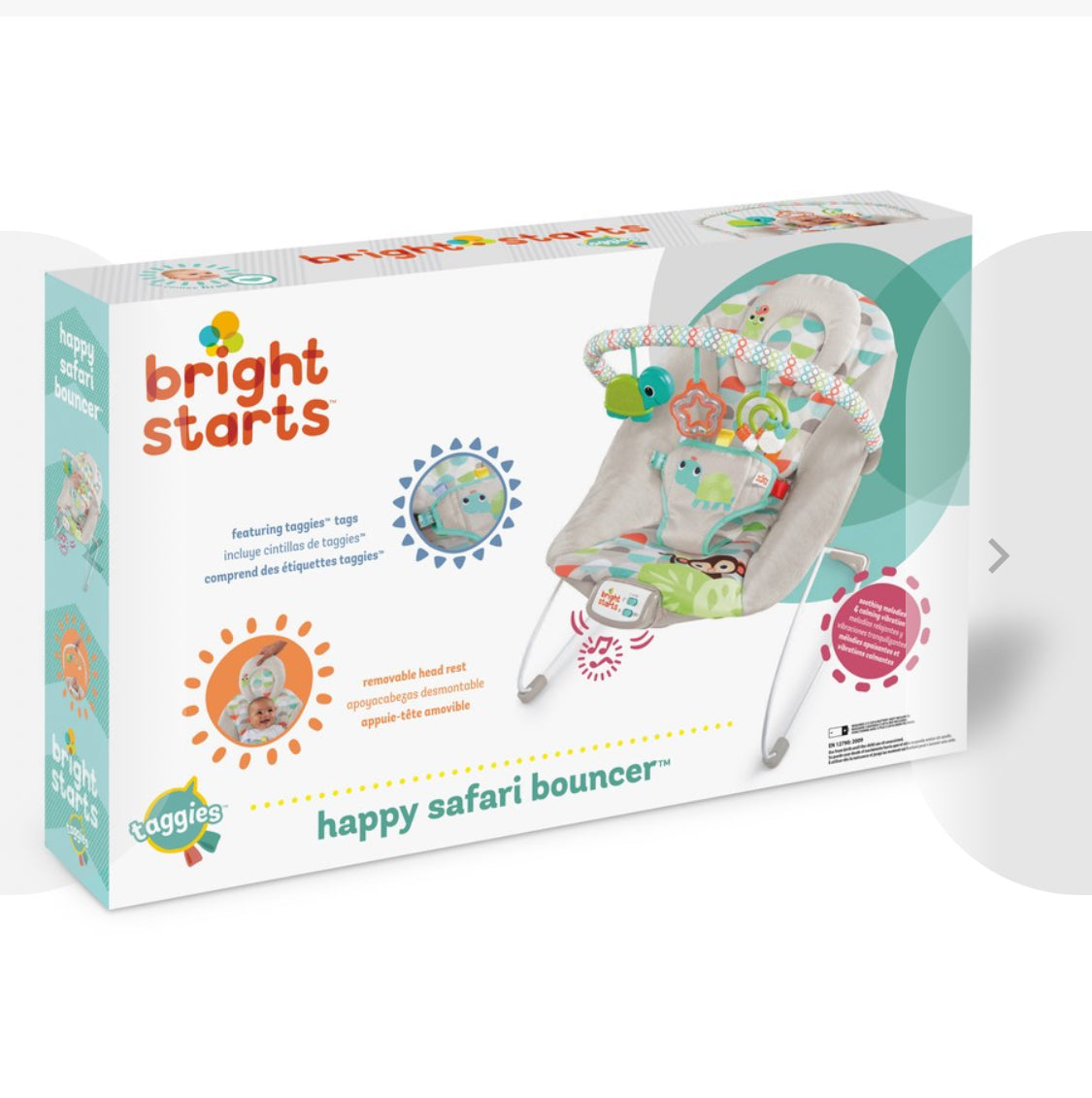 Bright Starts Happy Safari Bouncer
