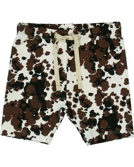 Baby Stretch Cotton Printed Bike Shorts