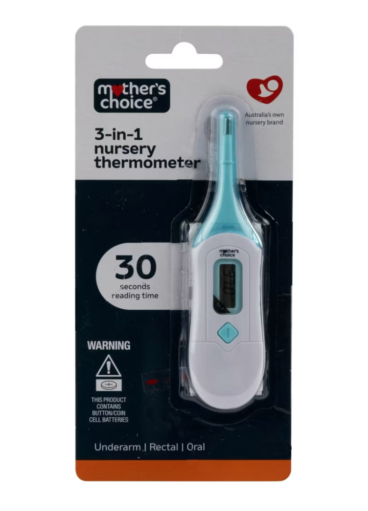 Mother's Choice 3-in-1 Nursery Thermometer