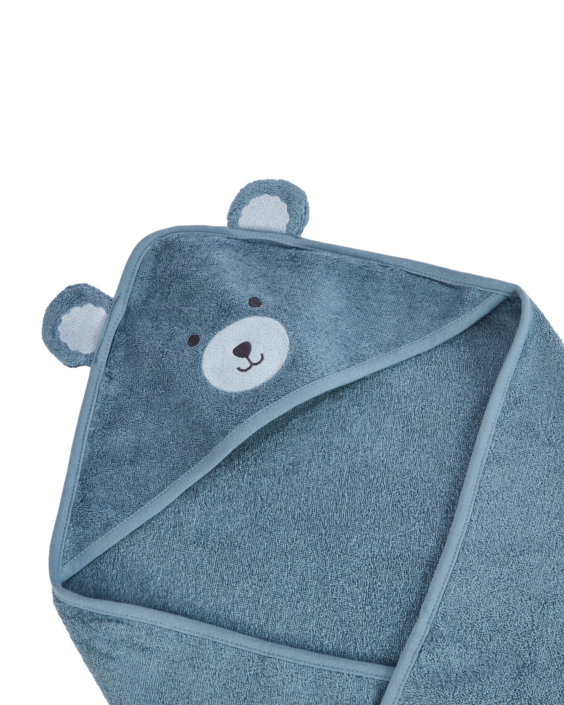Cotton Hooded Towel - Bear