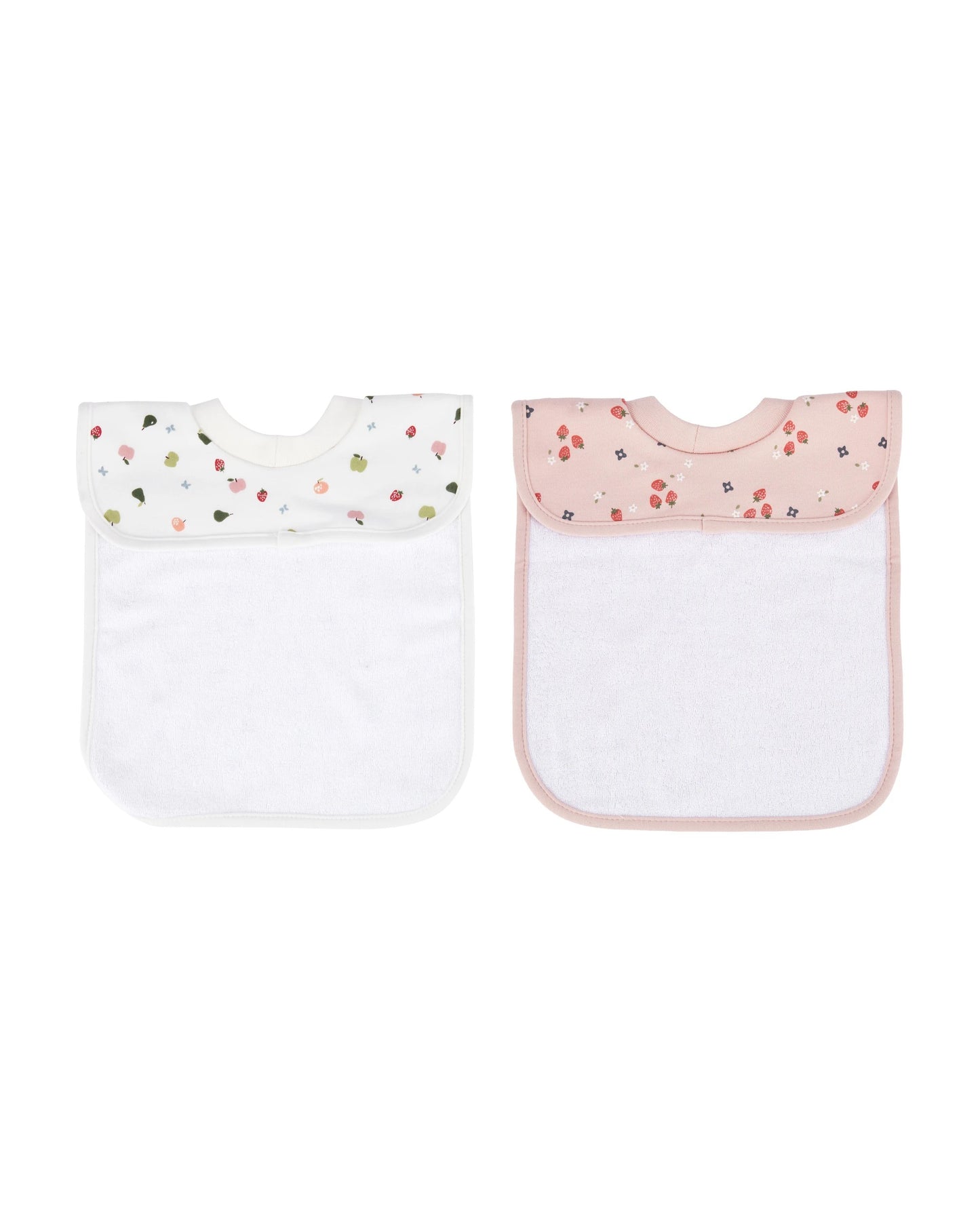 2 Pack Popover Bibs - Fruits