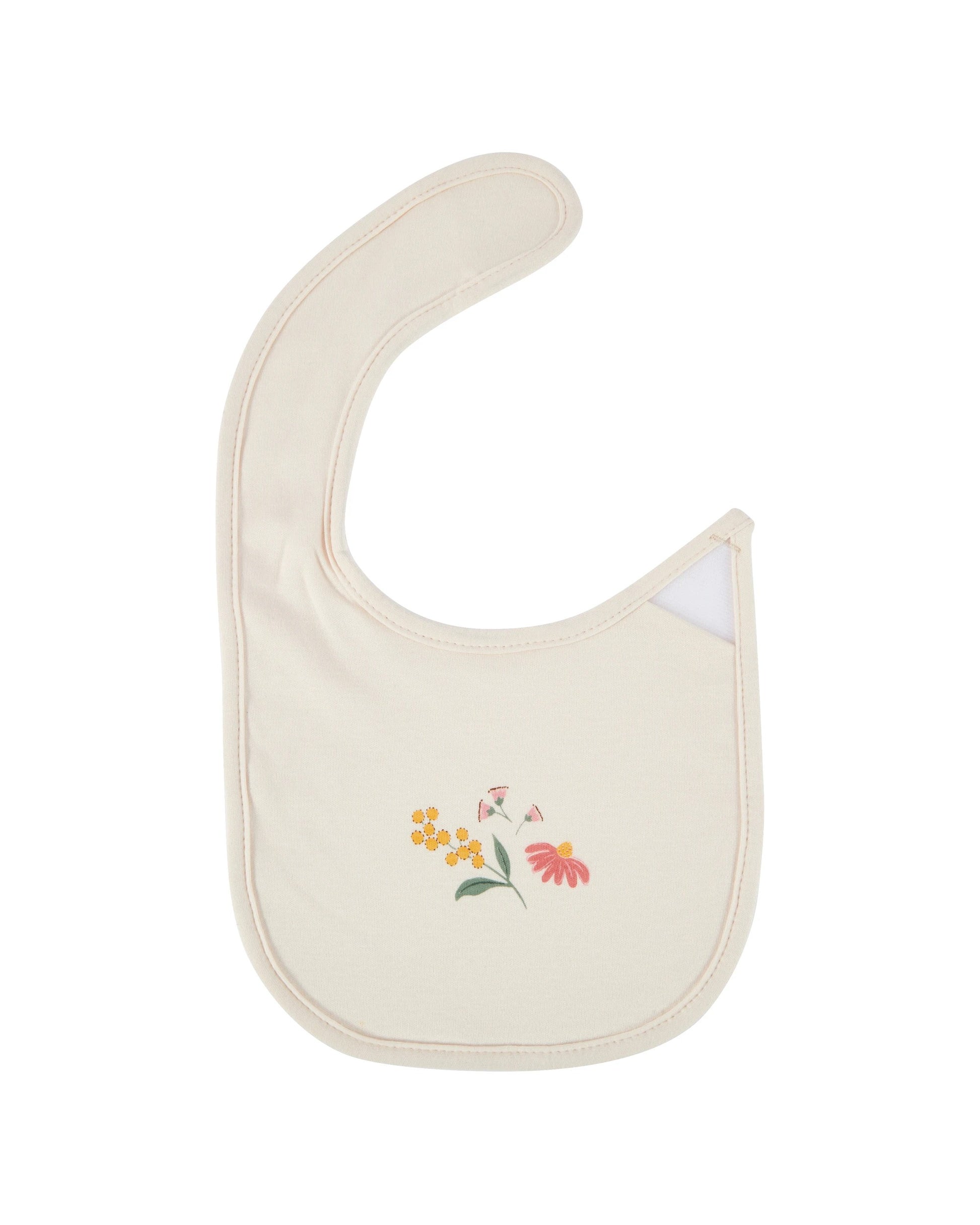 3 Pack Organic Cotton Bibs - Flora