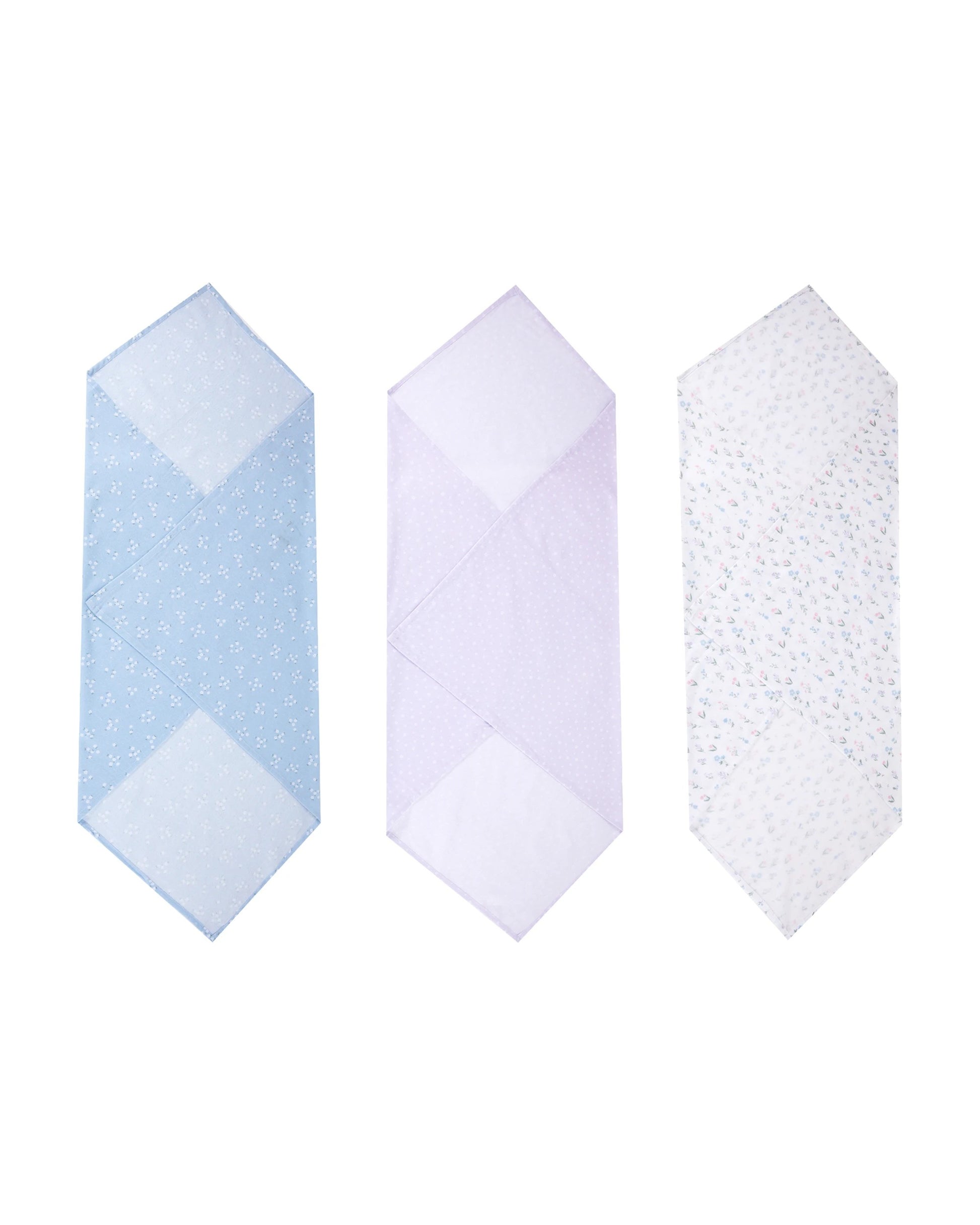 3 Pack Cotton Flannelette Wraps