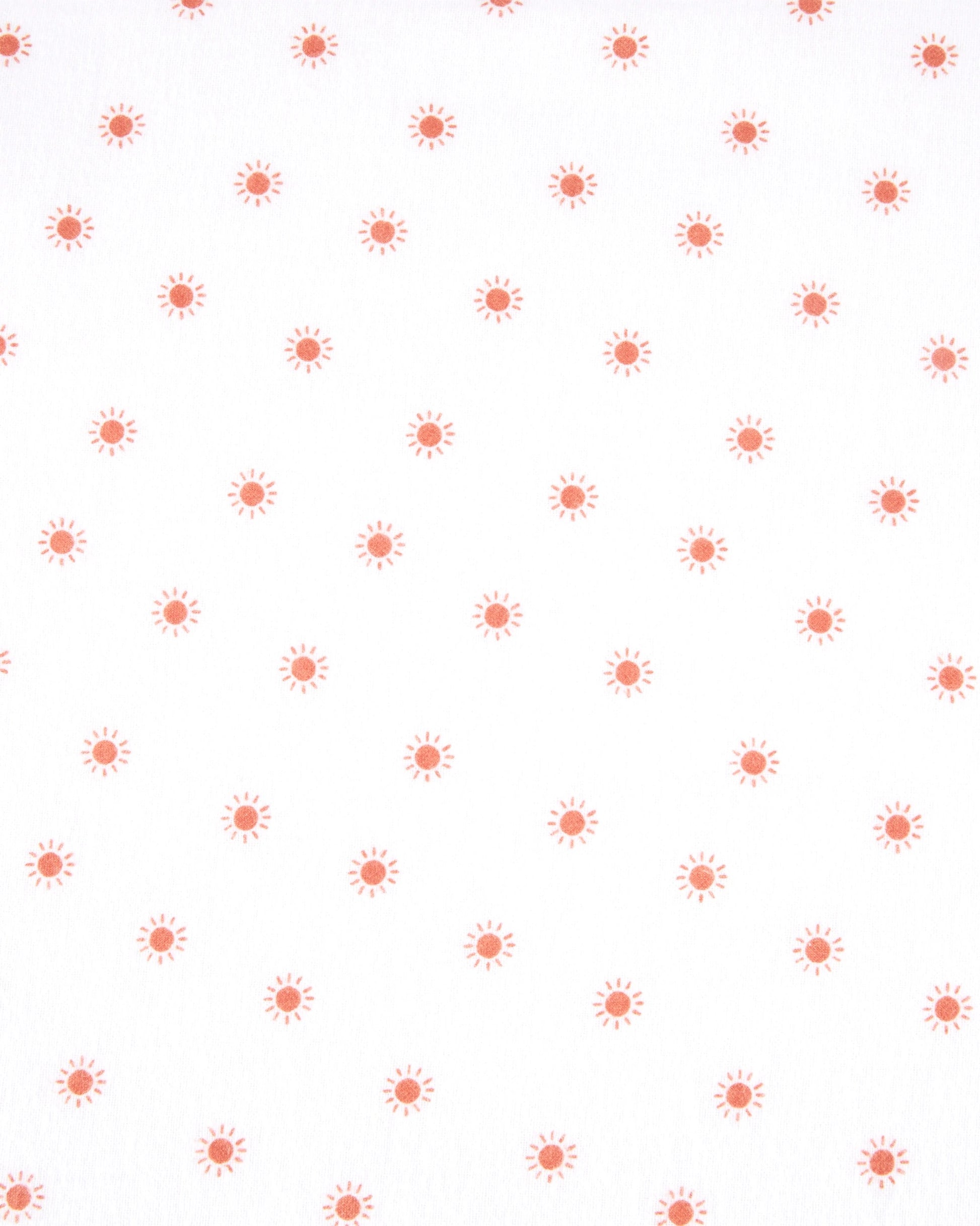 3 Pack Cotton Flannelette Wraps - Stars