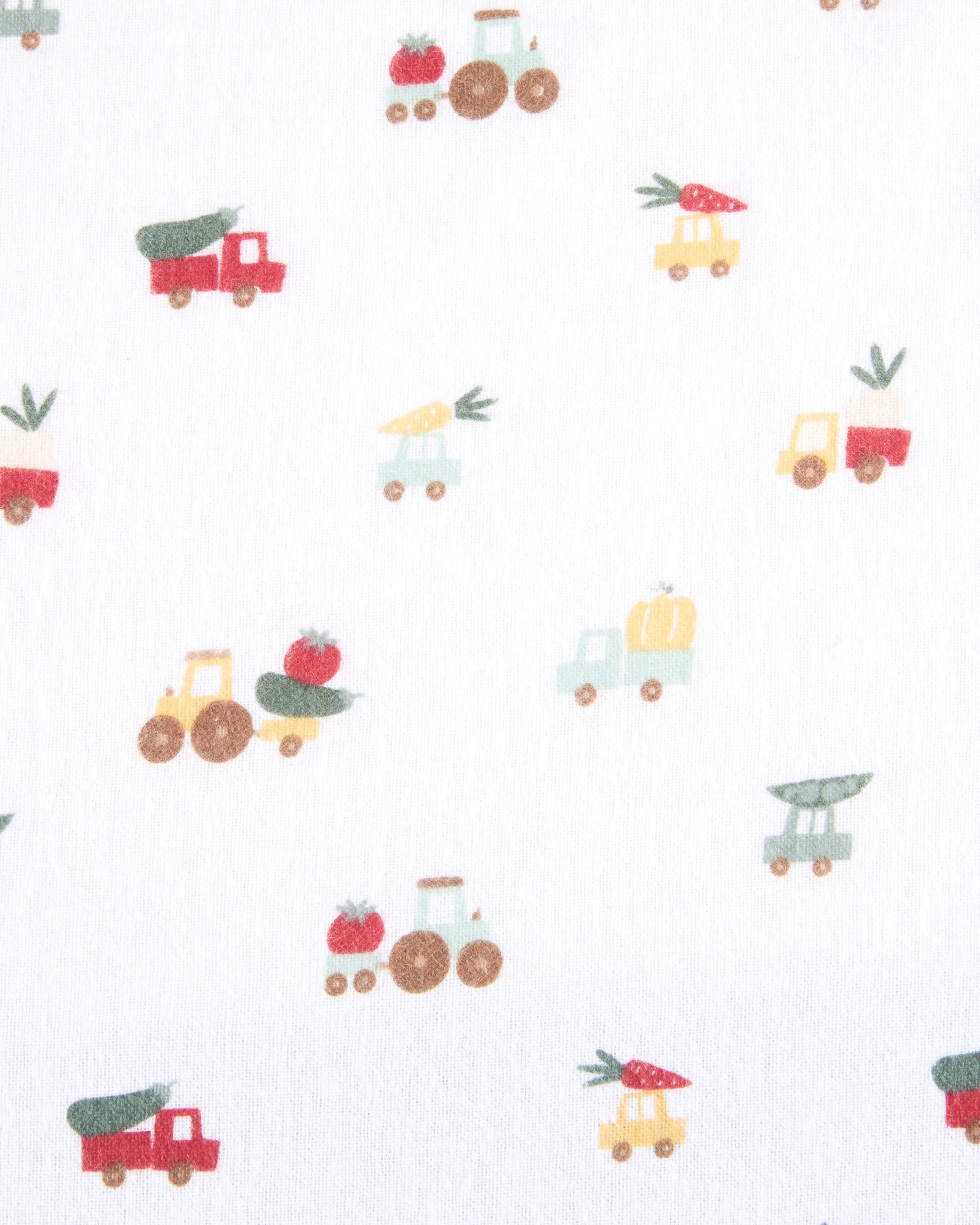 3 Pack Cotton Flannelette Wraps - Farm