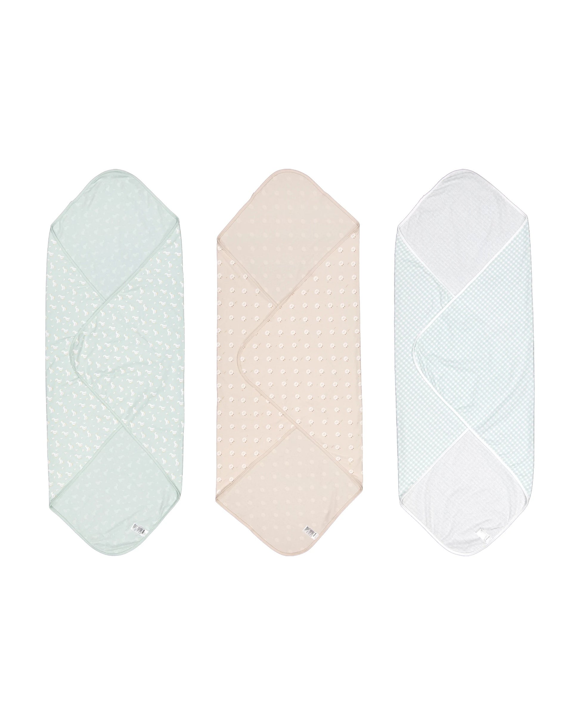 3 Pack Cotton Jersey Wraps