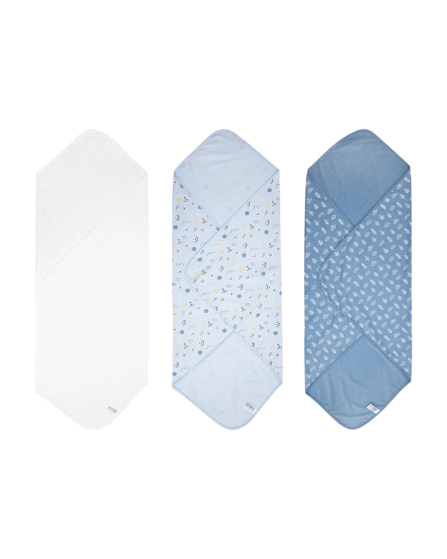 3 Pack Organic Cotton Jersey Wraps