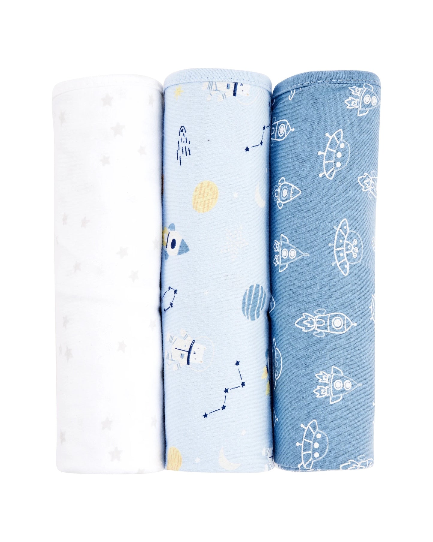 3 Pack Organic Cotton Jersey Wraps