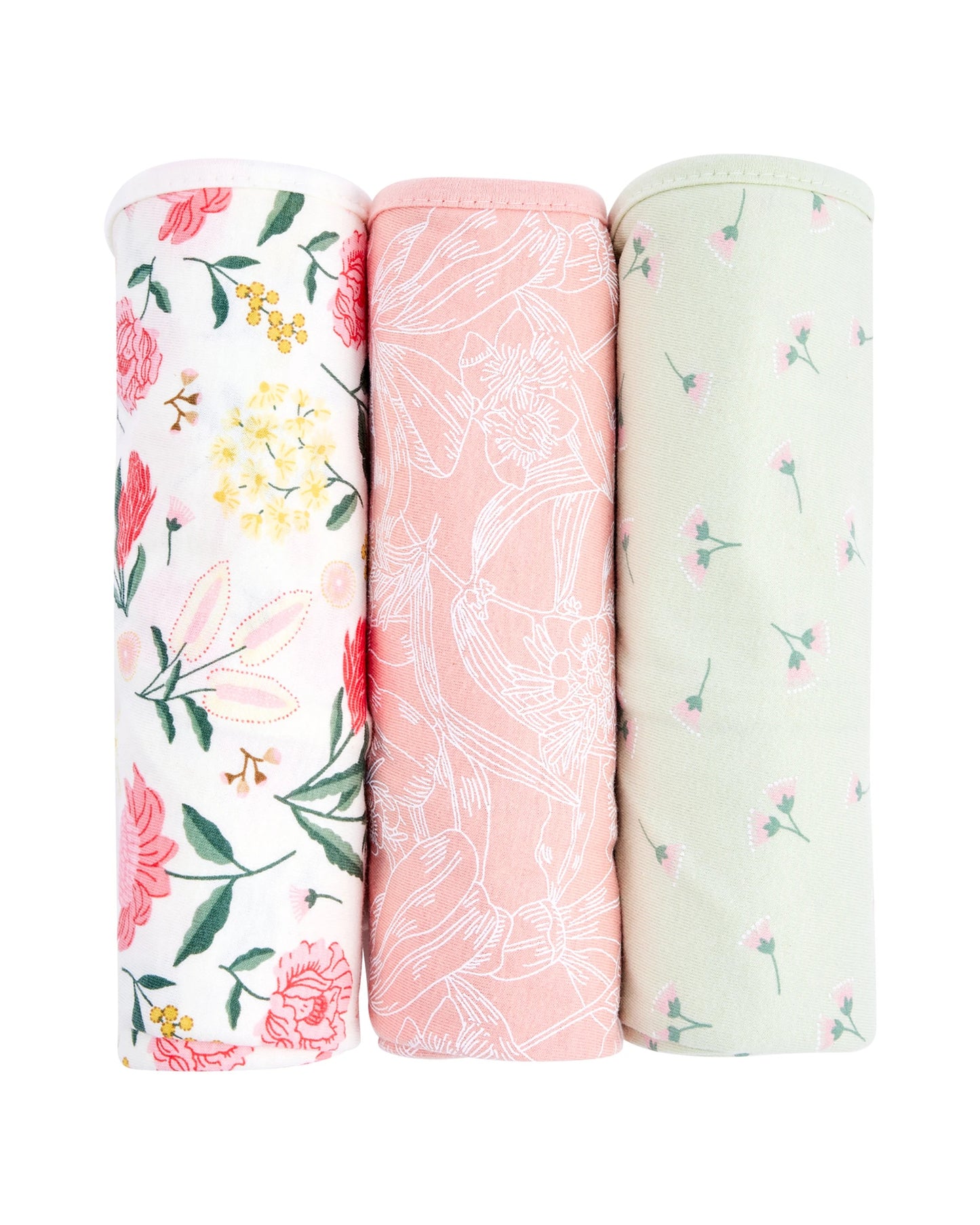3 Pack Organic Cotton Jersey Wraps