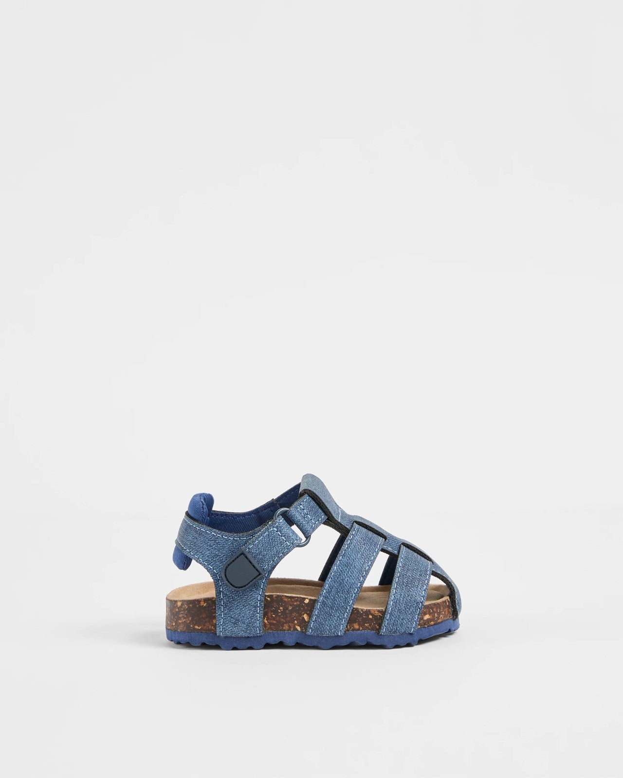 Baby Boy First Walker Caged Moulded Cork Sandal