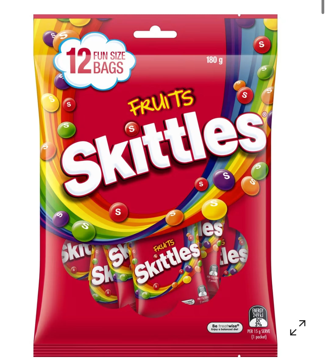 Skittles fruits