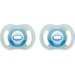 Tommee Tippee Ultra-light StayPut Night Glow Soother, 6-18m, 2 Pack - Assorted*