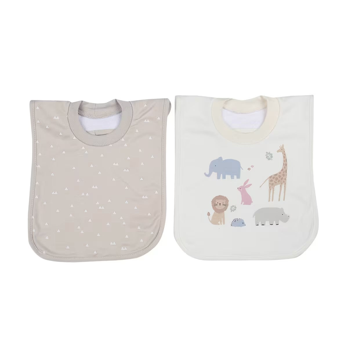 2 Pack Popover Bibs - Safari