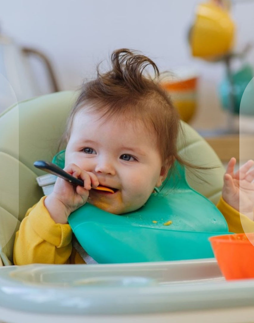 Tommee Tippee Easigrip Self-Feeding Baby Weaning Spoons 6m+ 5 Pack