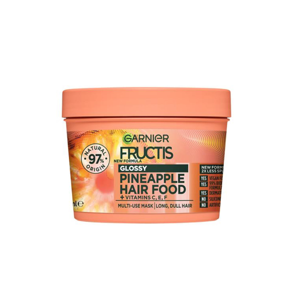 Garnier Fructis Hairfood 390ml Treatment Pineapple (Glossy)