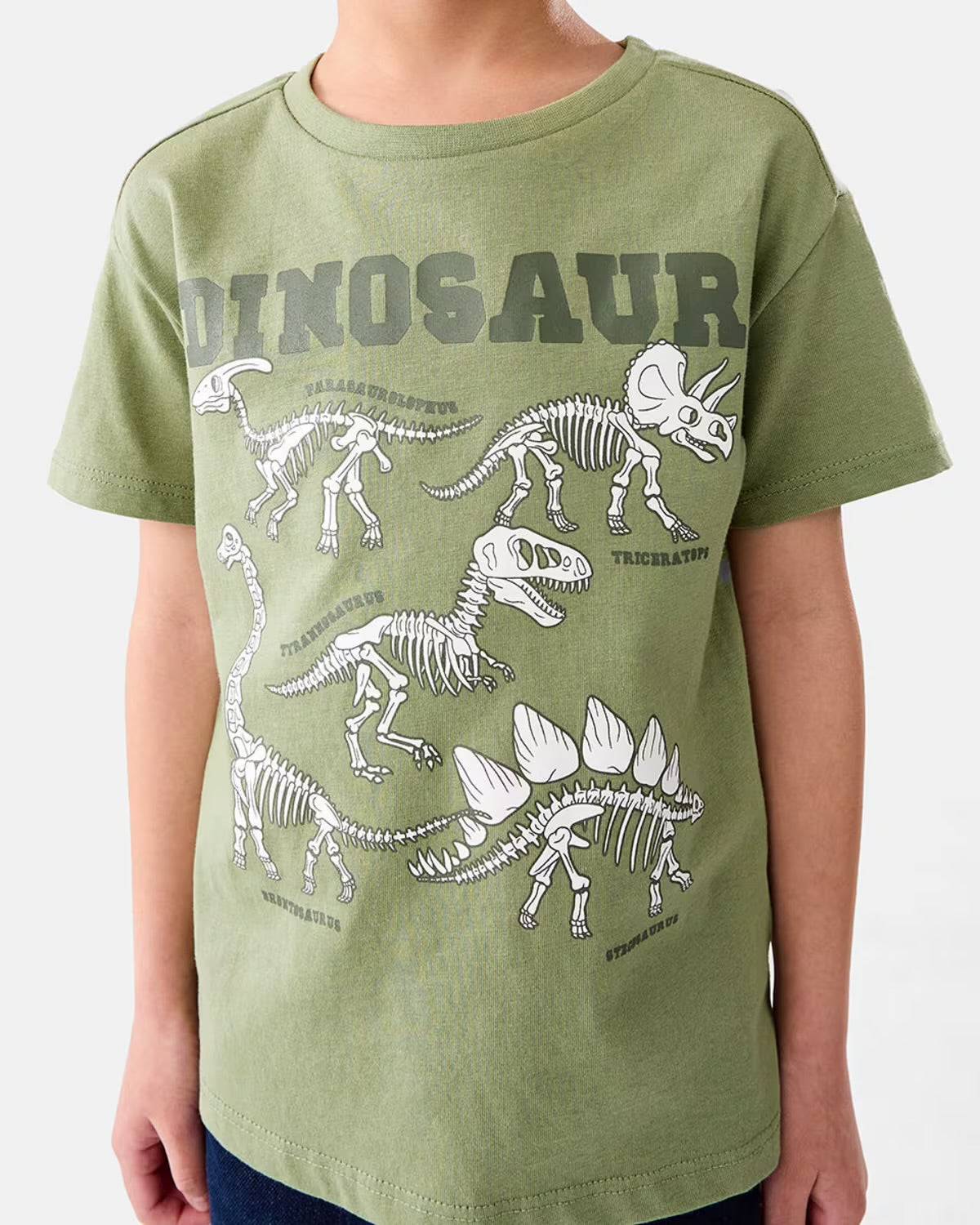 Chest Print T-shirt -(size 2-3Y)