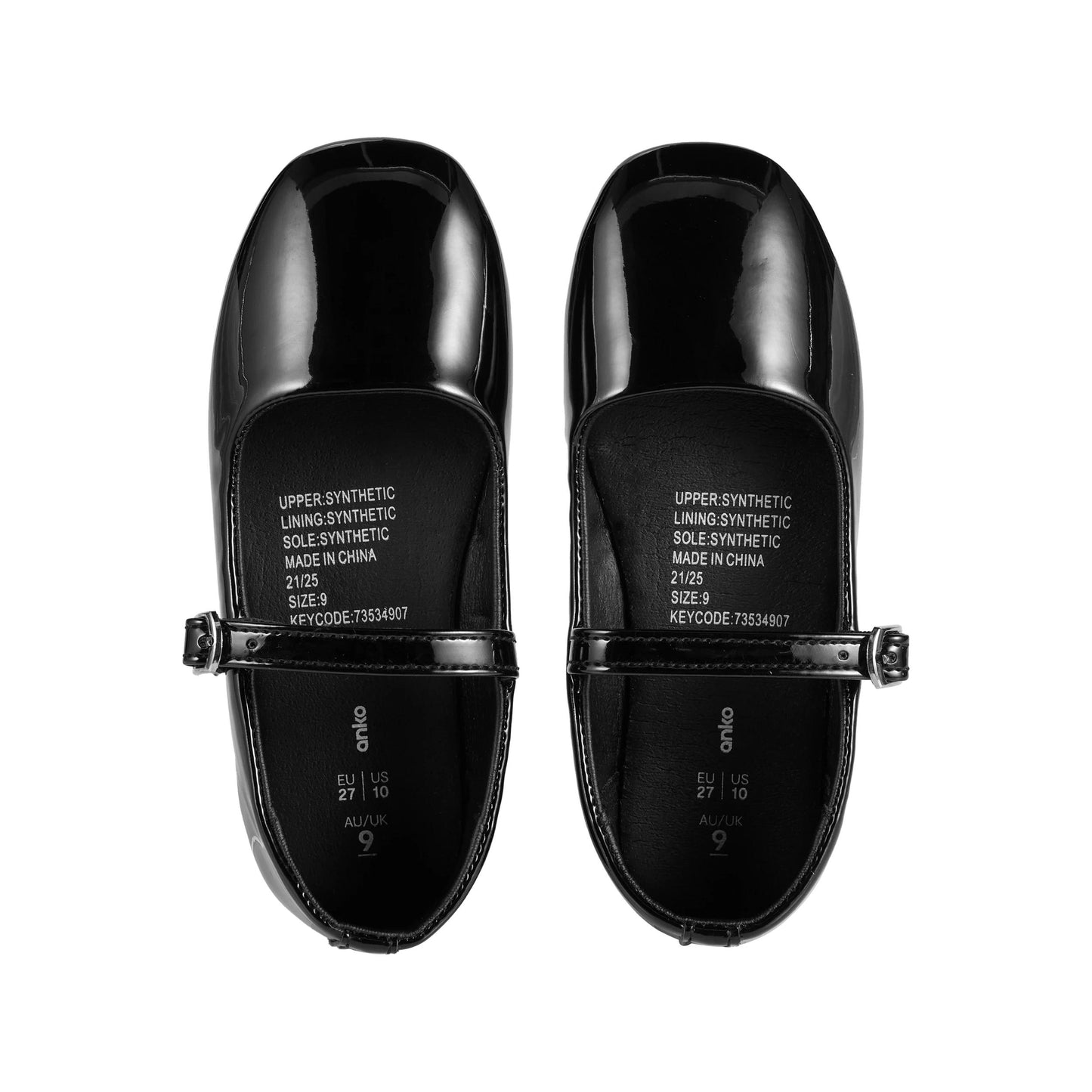 Junior Camilla Square Toe Flats