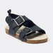 Dymples Baby Double Buckle Sandals - Navy
