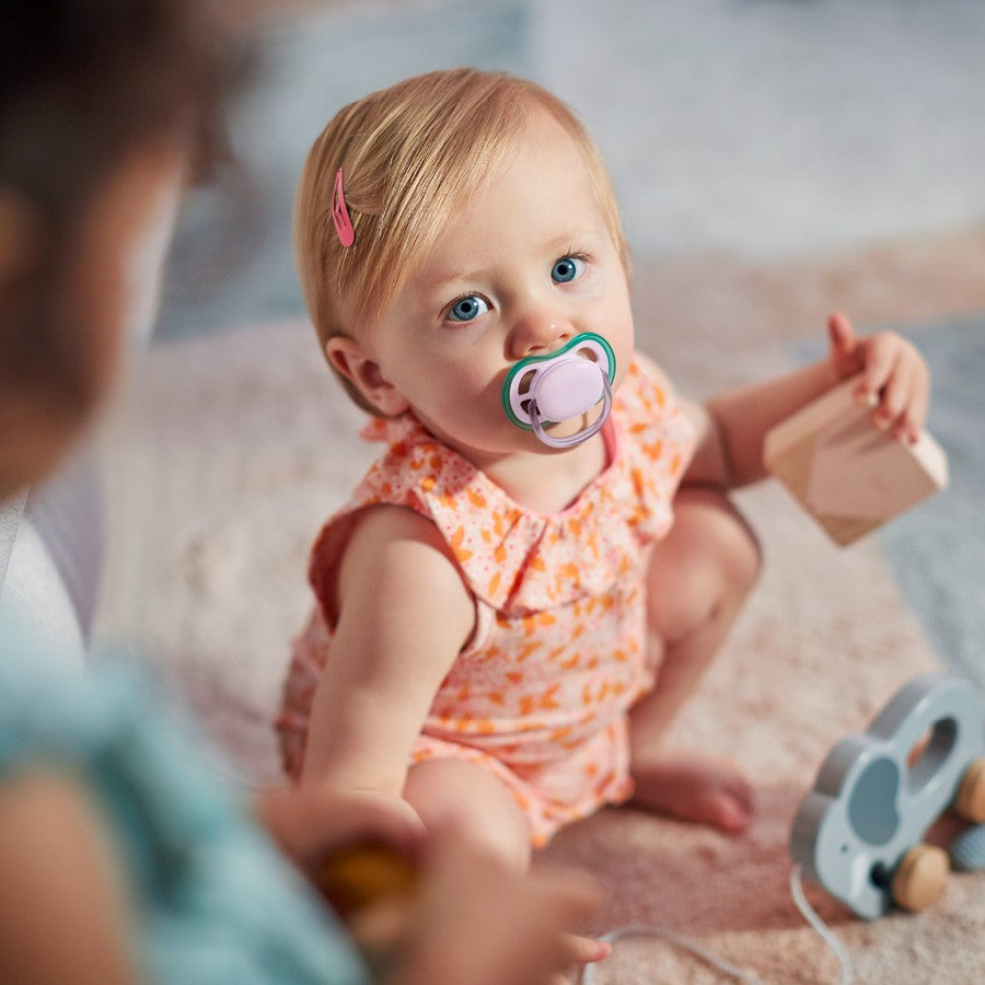 Philips Avent Ultra Air Soother Plain Mixed 0-6 months 2 Pack - Assorted*
