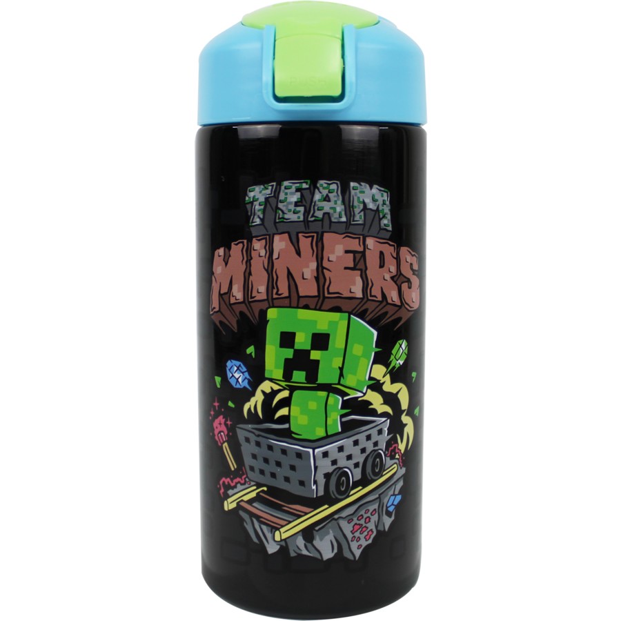 Minecraft Stainless Steel Vector Drink Bottle 577ml