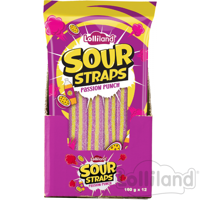 Sour Straps Passion Punch 160G