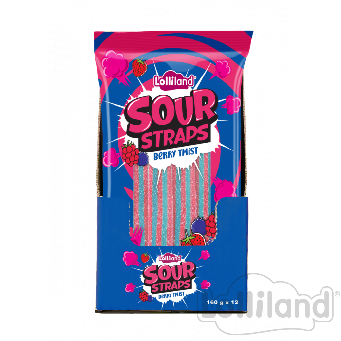 Sour Straps Berry Twist 160G