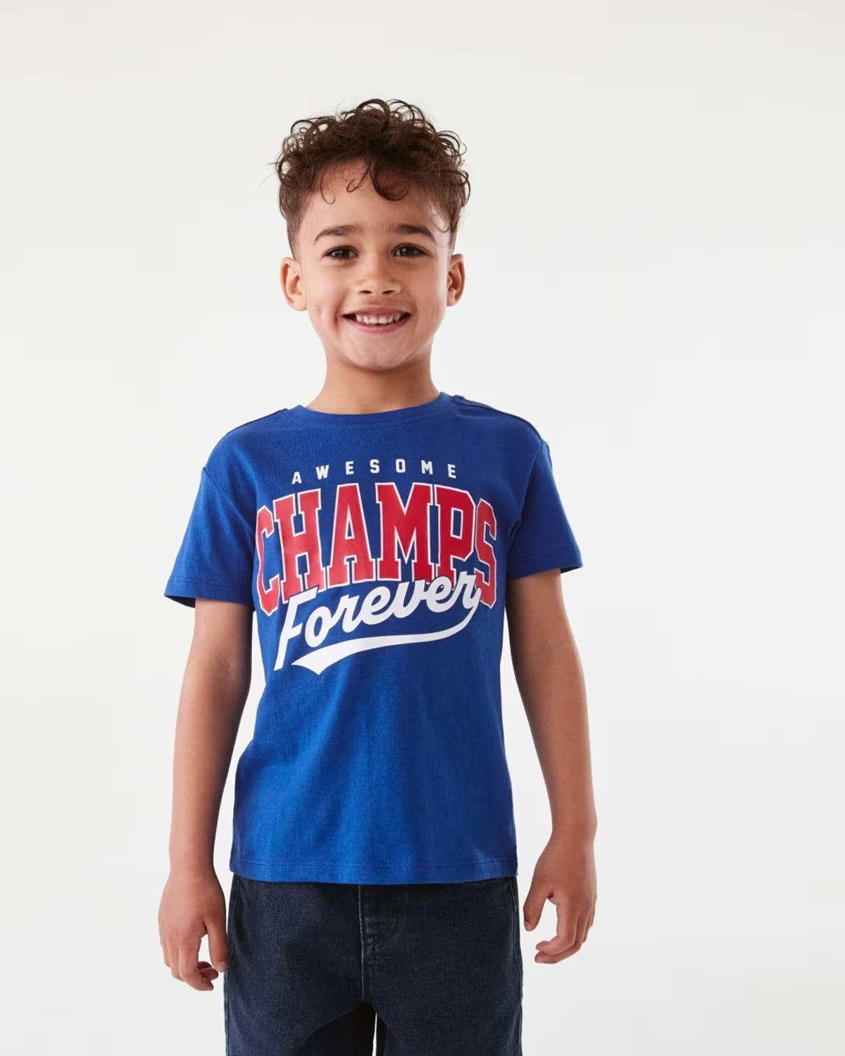 Chest Print T-shirt -(size 1-2Y)