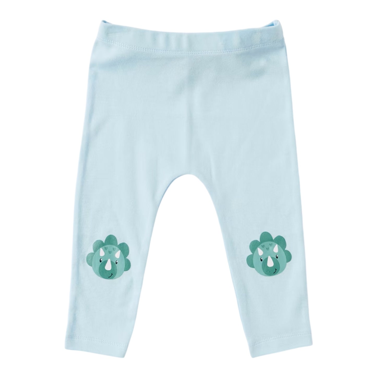 Animal Print Leggings- Dino Face -(size 3-6M)