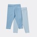 Dymples Baby Rib Leggings 2 Pack - Dusty Blue
