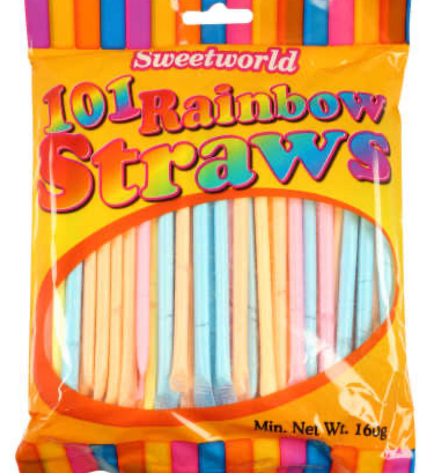 101 Rainbow Straws