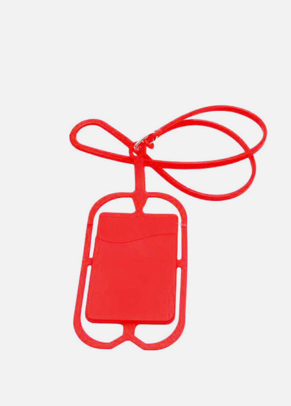 Silicon phone holder