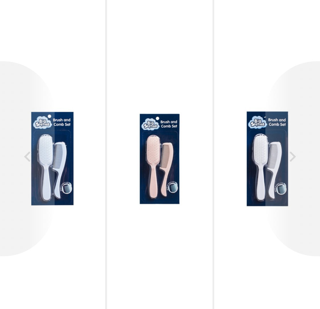 Big Softies Baby Brush and Comb Set - Assorted*
