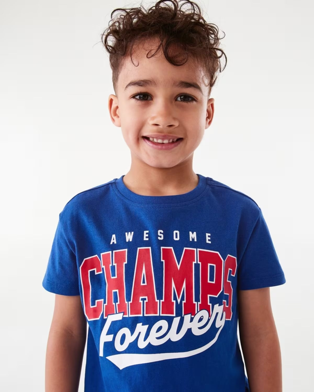 Chest Print T-shirt -(size 1-2Y)