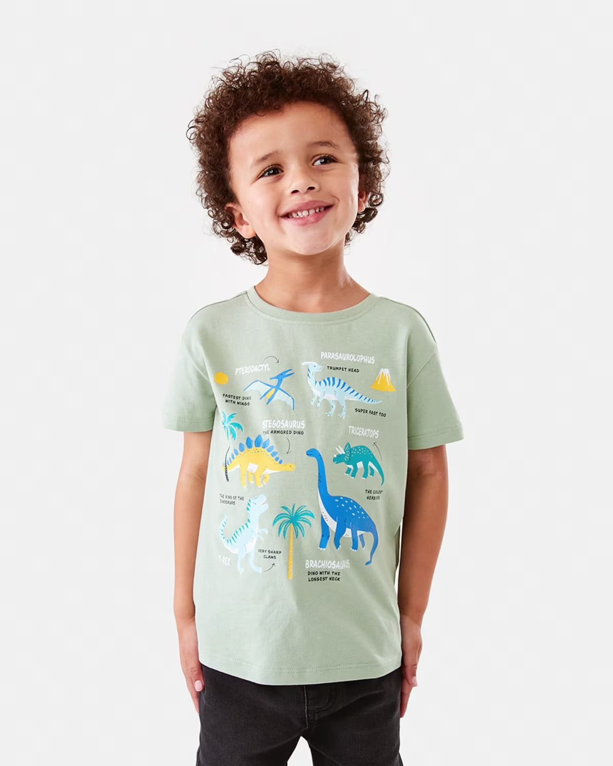Chest Print T-shirt -(size 2-3Y)