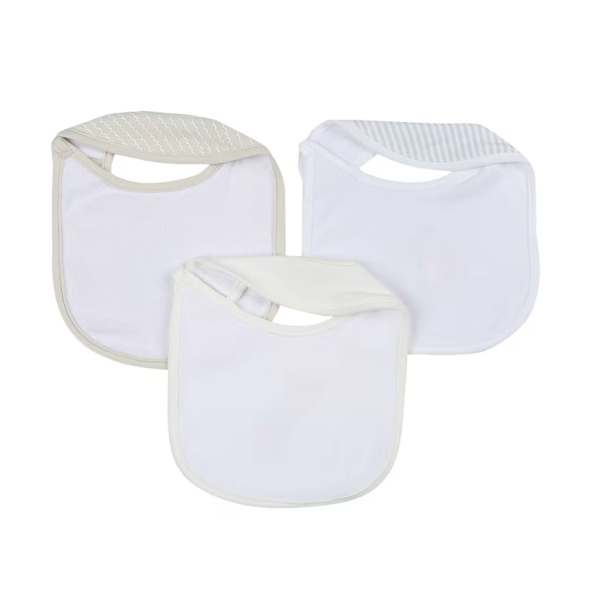 2 Pack Organic Cotton Bibs - Animals