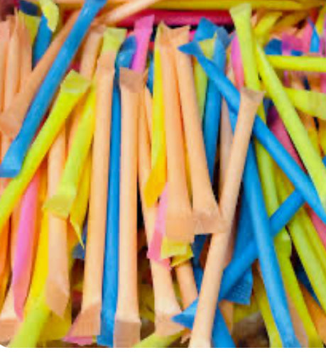 101 Rainbow Straws