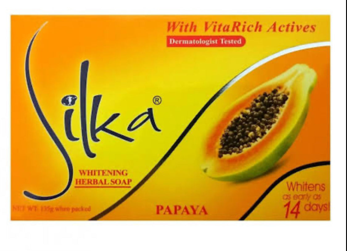 Papaya silka bar soap