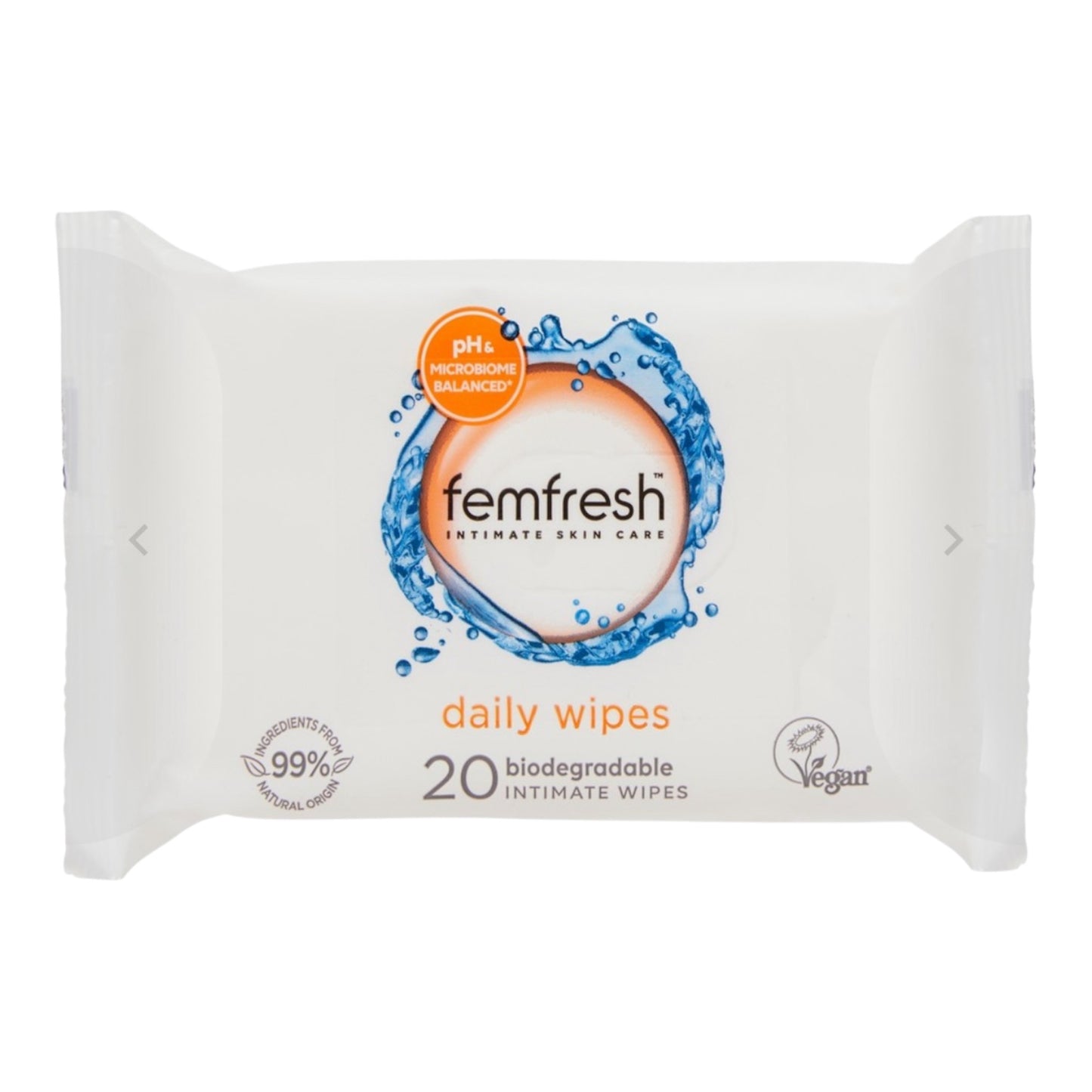 Femfresh Cleansing Wipes 20 Pack