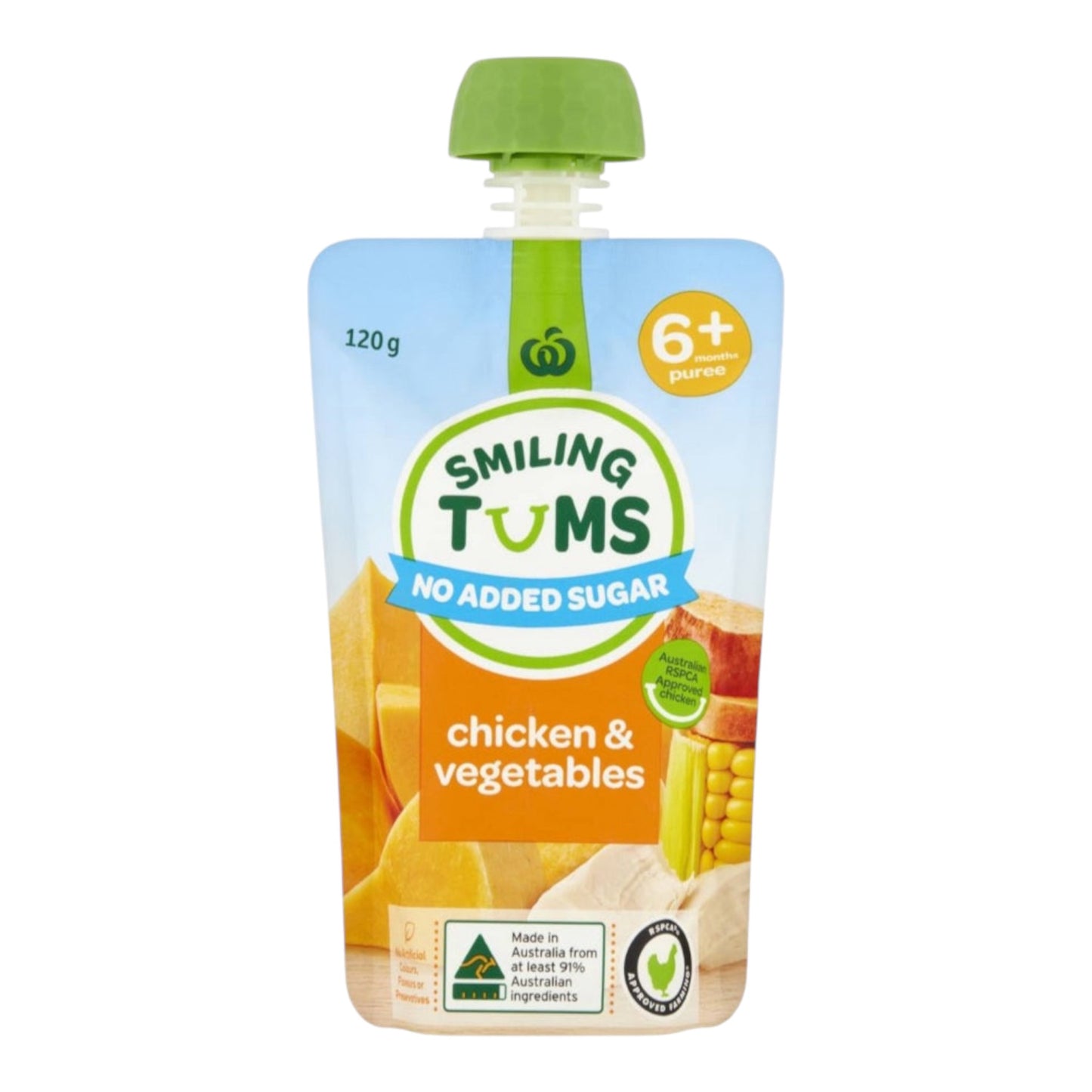 Smiling Tums 6 Months+ Chicken & Vegetables 120g