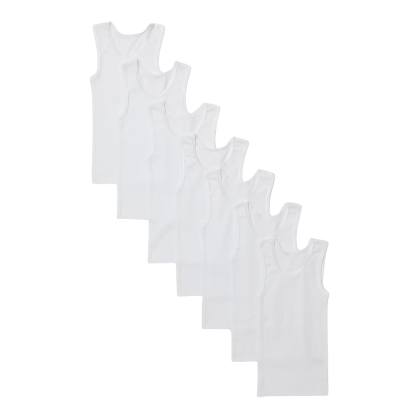 Baby 7 Pack Singlets