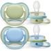 Philips Avent Ultra Air Soother Plain Mixed 0-6 months 2 Pack - Assorted*