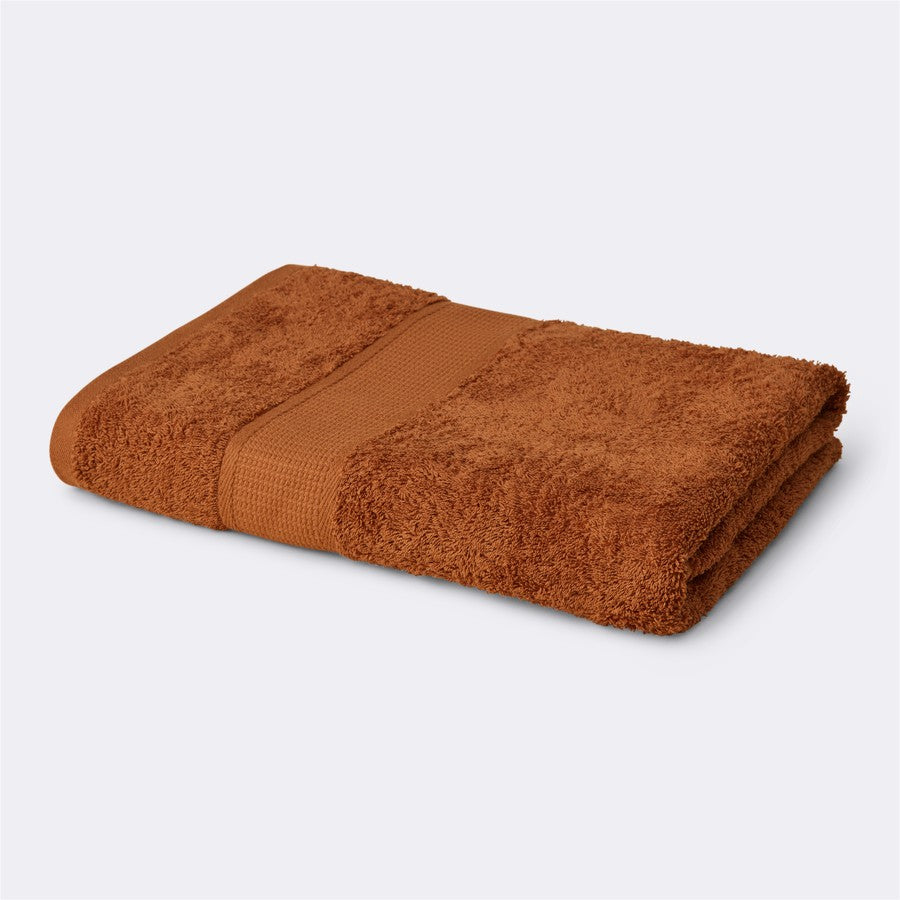 Openook Australian Cotton Bath Sheet - Dark Tan